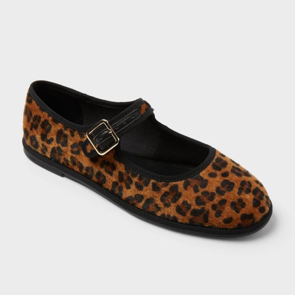 Universal Thread - Women’s Halston Mary Jane Flats with Memory Foam I Dark Brown